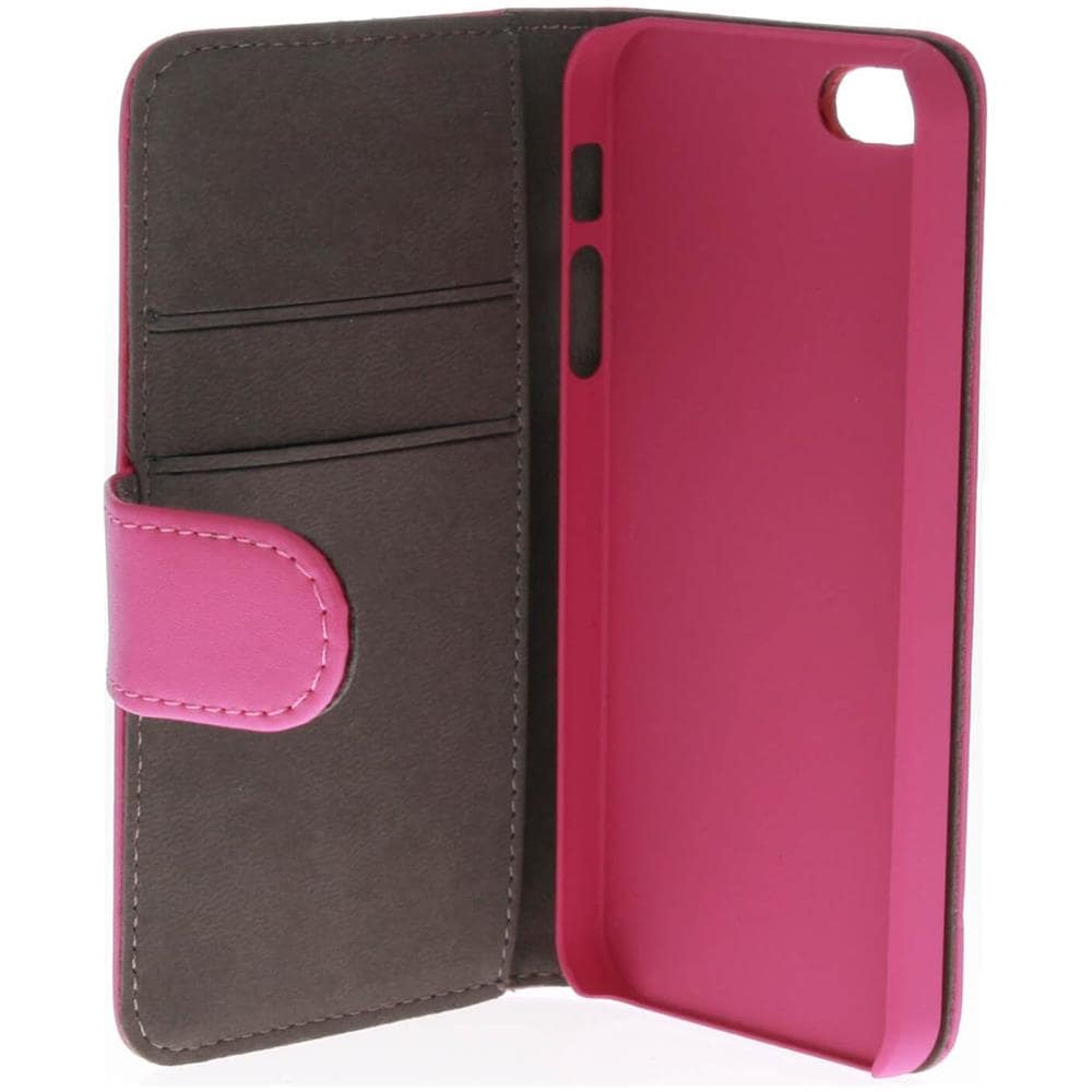Portafoglio Rosa 3 Tasche Per Carte Iphone 5/5s / se - Foto 2