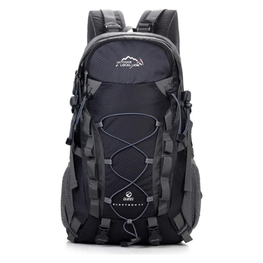 Zaino Unisex 40 Litri per Escursionismo e Trekking Nero - Foto 2