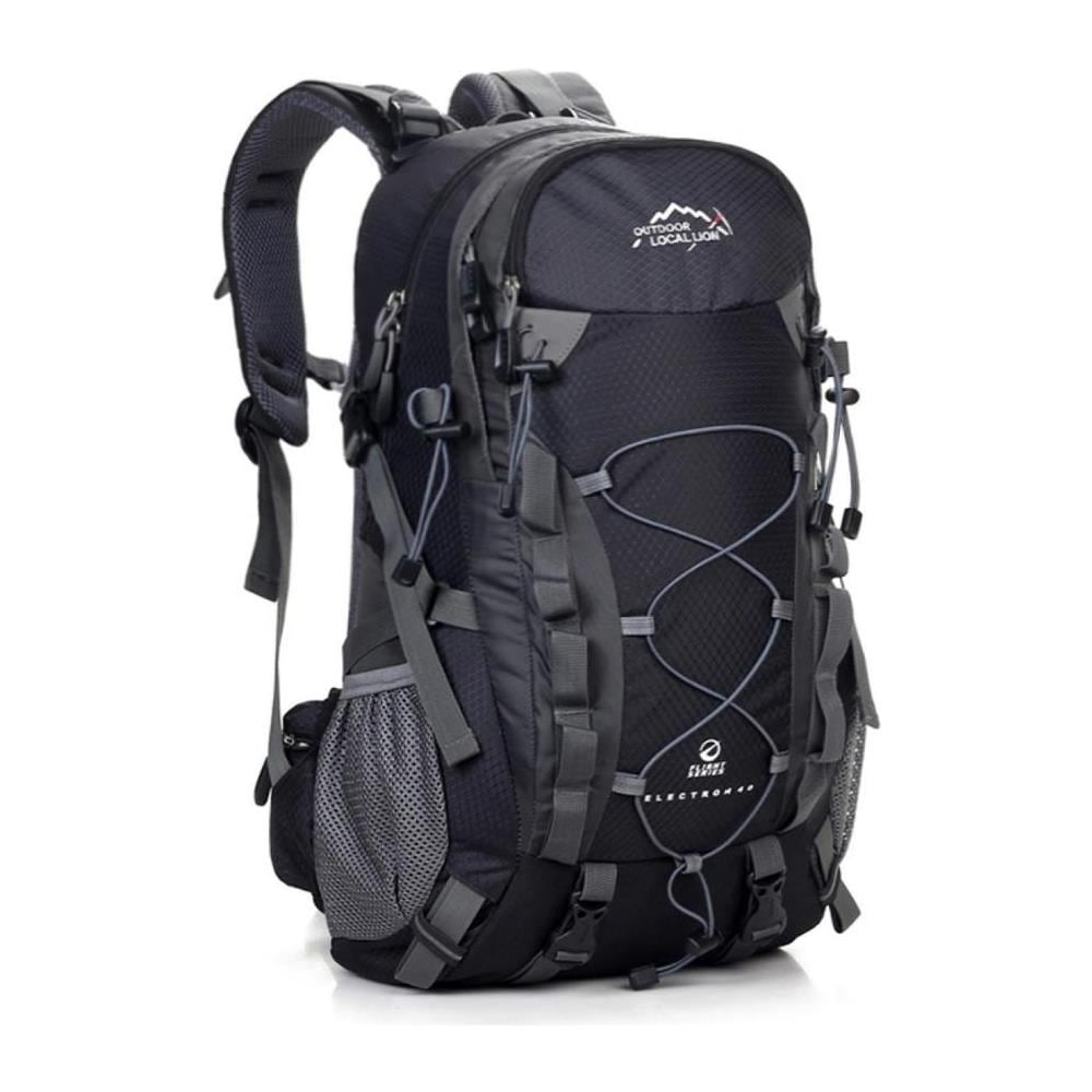 Zaino Unisex 40 Litri per Escursionismo e Trekking Nero - Foto 1