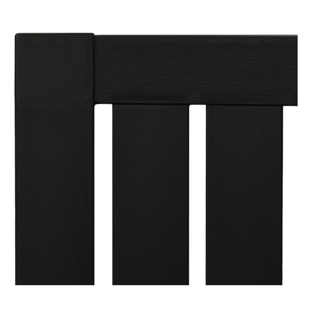 Sedie Adirondack Da Giardino 2 Pz In Polipropilene Nero - Foto 2