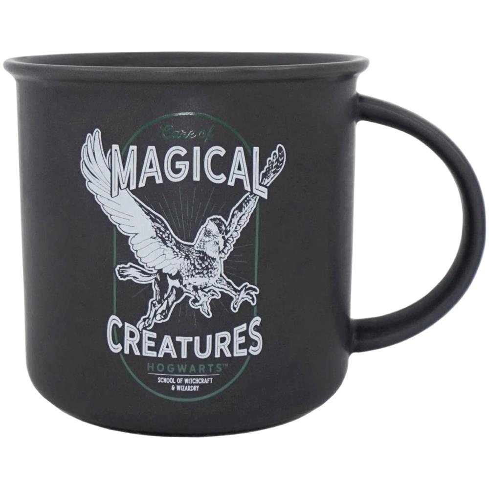 Harry Potter - Tazza Smaltata ""magica"" A Forma Di Simbolo Della Rinascita - 430ml - Foto 2