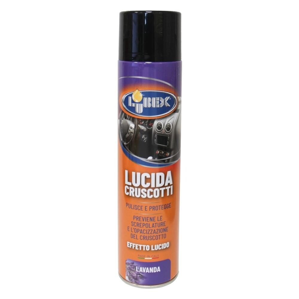 Lubex 600ml Lucida Cruscotti Spray Fragranza Ocean - Effetto Lucido - Foto 1