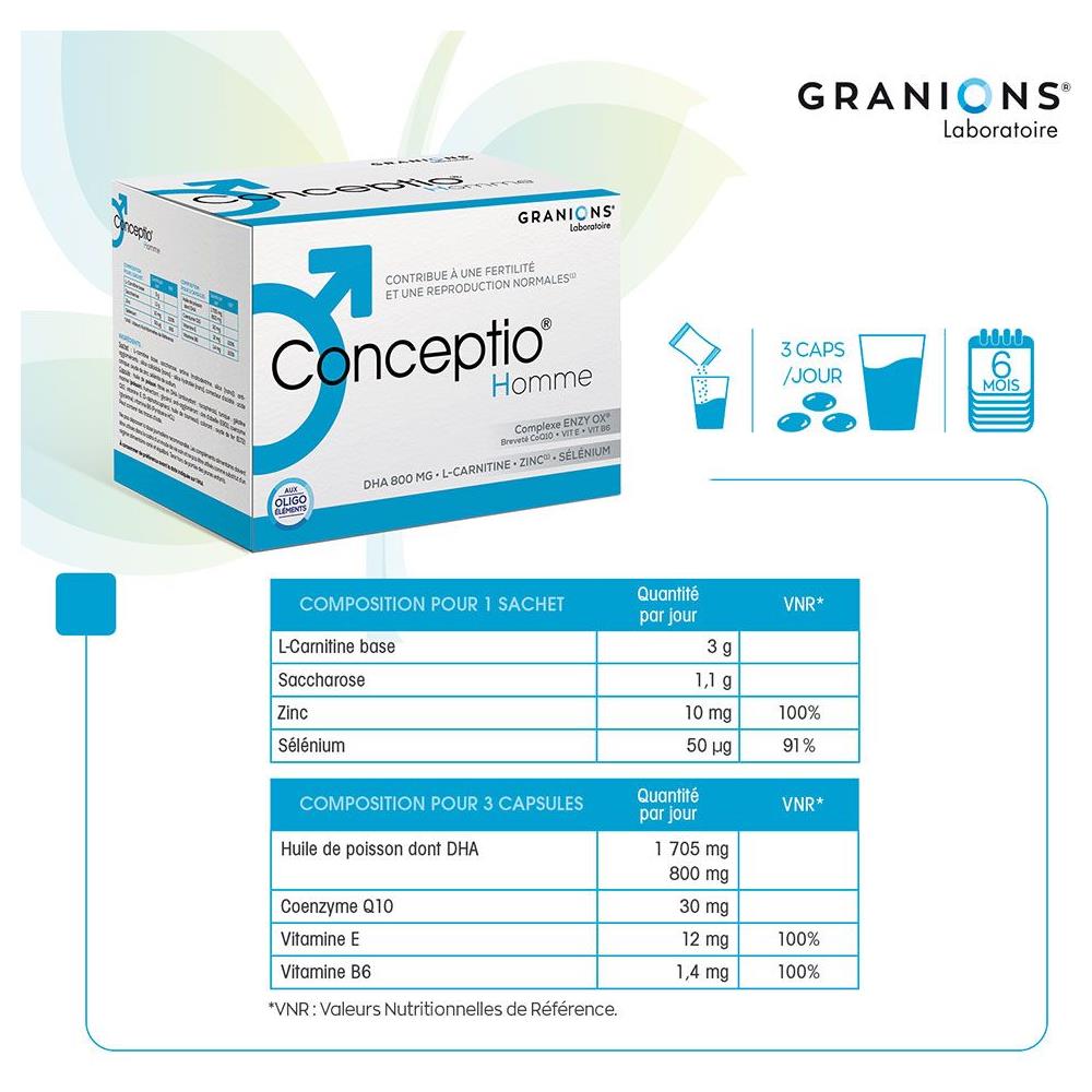 Uomo 90 Capsule + 30 Bustine Conceptio - Foto 1