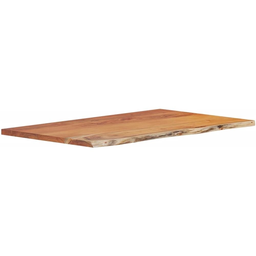 Piano Bagno 100x60x2,5 Cm Rettangolare Legno Massello Di Acacia - Foto 3