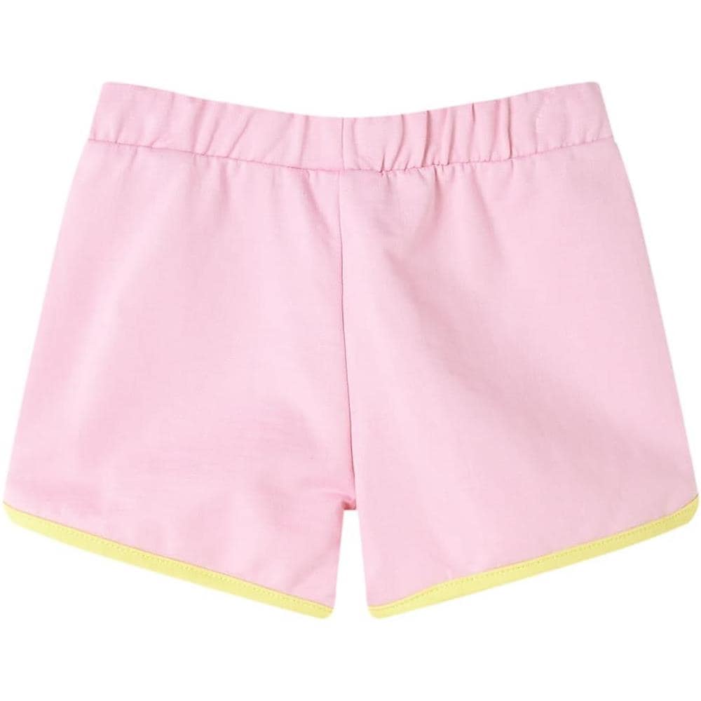Pantaloncini da Bambina con Bordi Rosa Brillante 92 - Foto 2