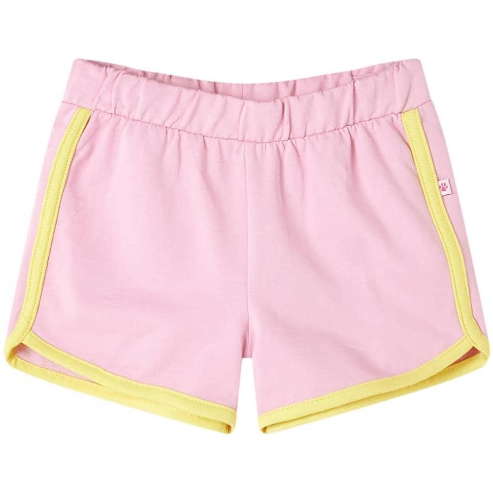 Pantaloncini da Bambina con Bordi Rosa Brillante 92 - Foto 1