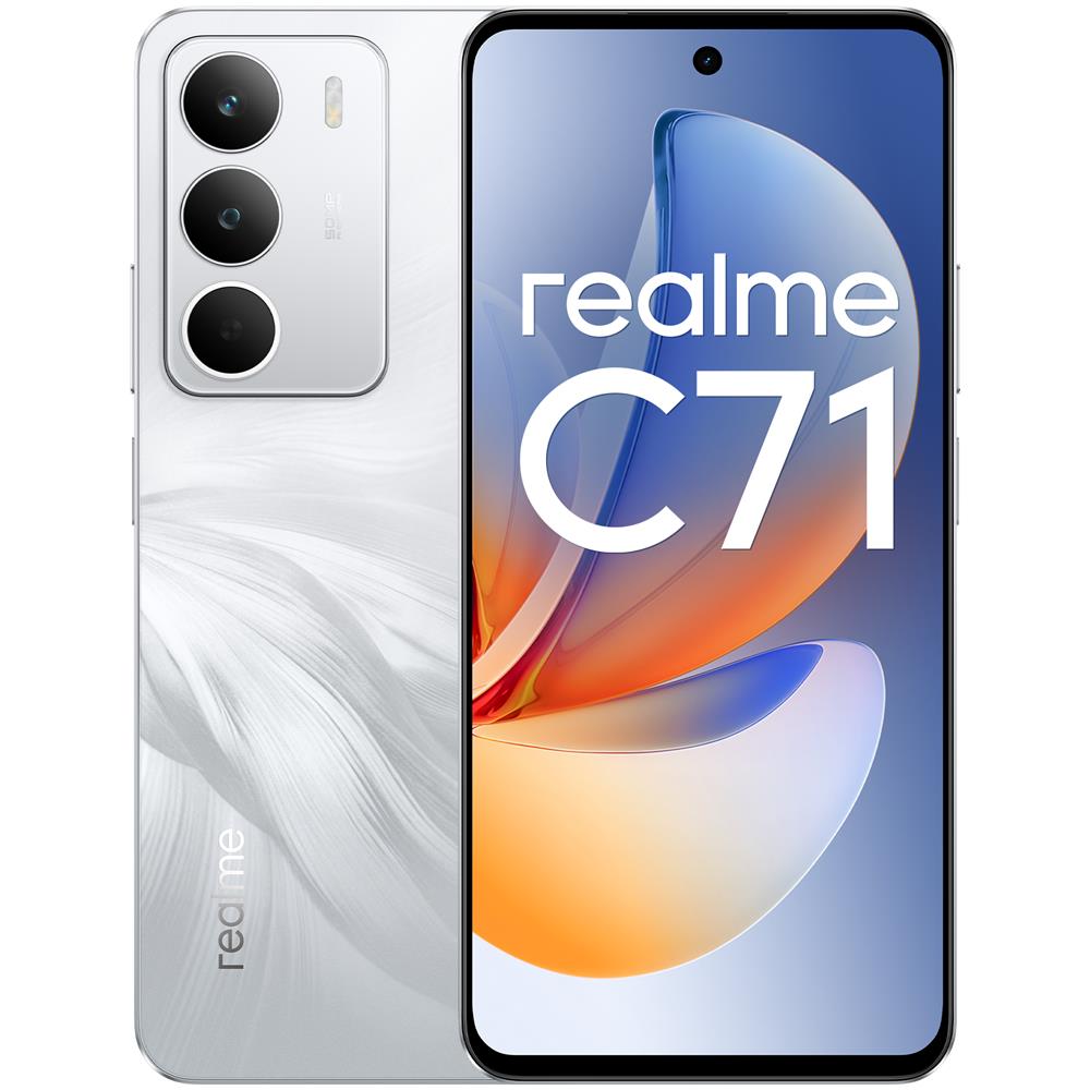 C71 4G 256GB 8GB Ram Diaplay 6.67" Main Camera 50MP Dual nanoSim USB Type-C Android 15 Unisoc T7250 6000mAh White Swan - Foto 1