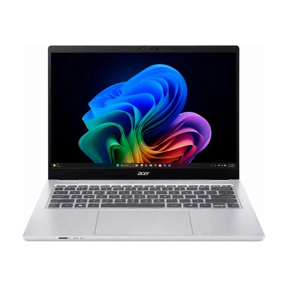 TravelMate P4 Spin 14 AI TMP414RN-56-TCO-56CL Copilot+ PC convertibile 2 in 1, 14 ", processore Intel® Core Ultra 5 322, 16 GB, 512 GB SSD, Argento, Touchscreen, Windows 11 Pro - Foto 2