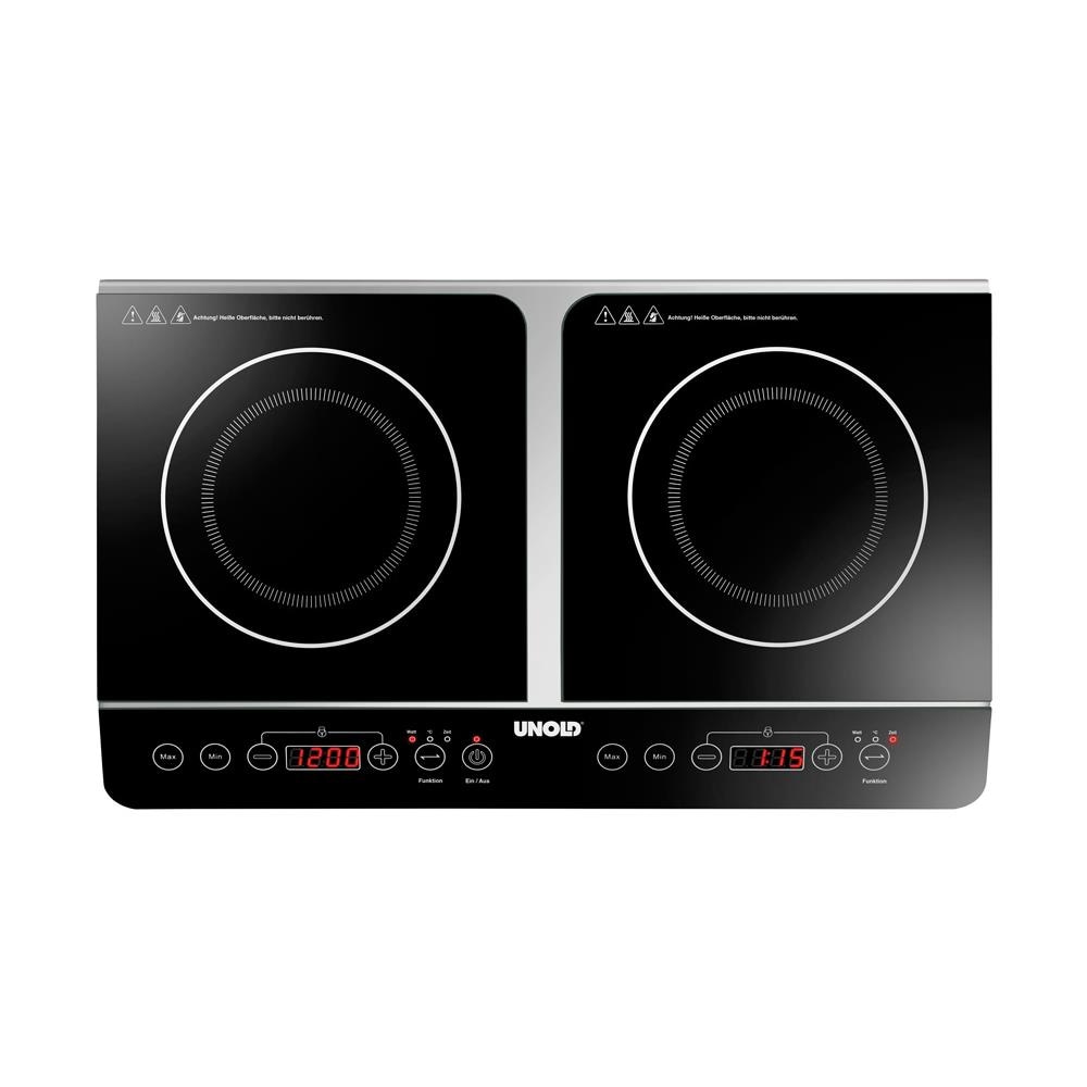 58175 Da tavolo A induzione Nero, Acciaio inossidabile piano cottura - Foto 1