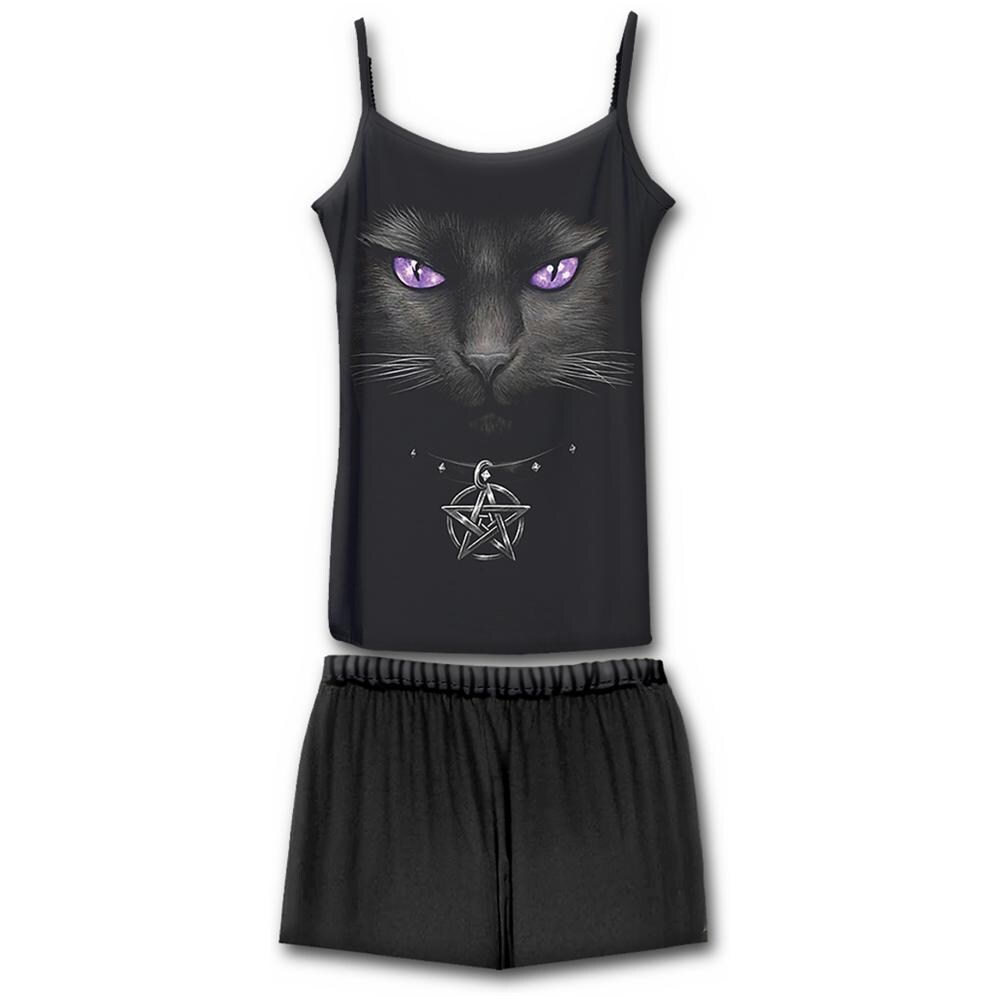 Spiral - Bright Eyes - 4pc Gothic Pyjama Set (Pigiama Donna Tg. XL)  - Foto 1