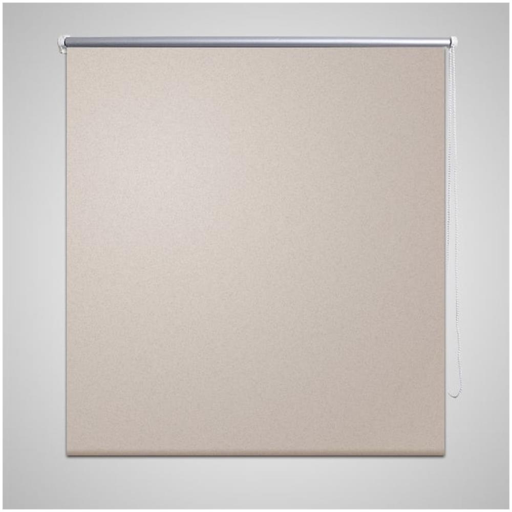 Tenda A Rullo Oscurante Buio Totale 100 X 175 Cm Beige - Foto 1