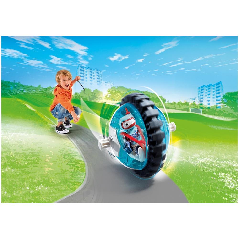 Speed Roller con Robot, Blu - Foto 2