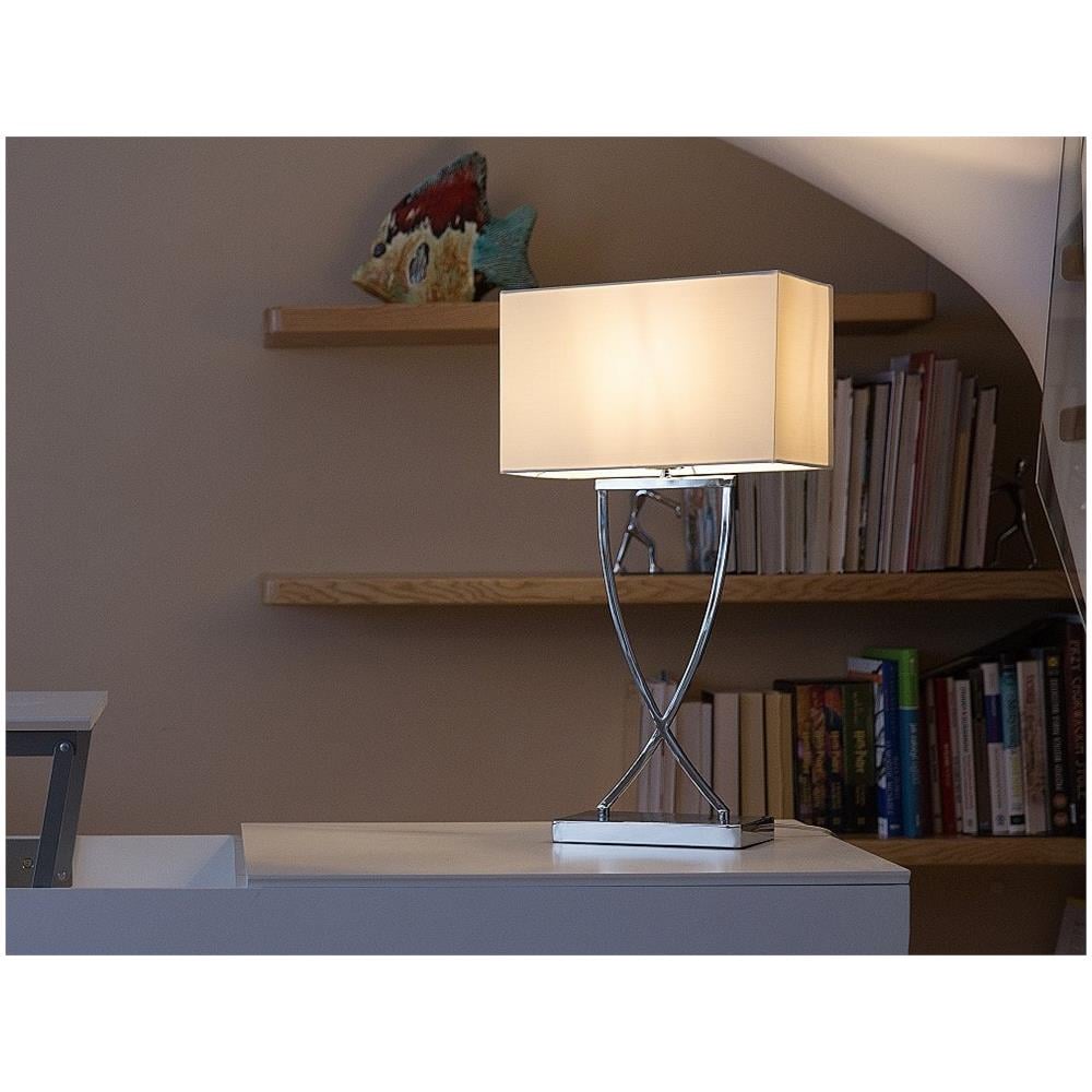 Lampada Da Tavolo Moderna Bianca Yasuni - Foto 1