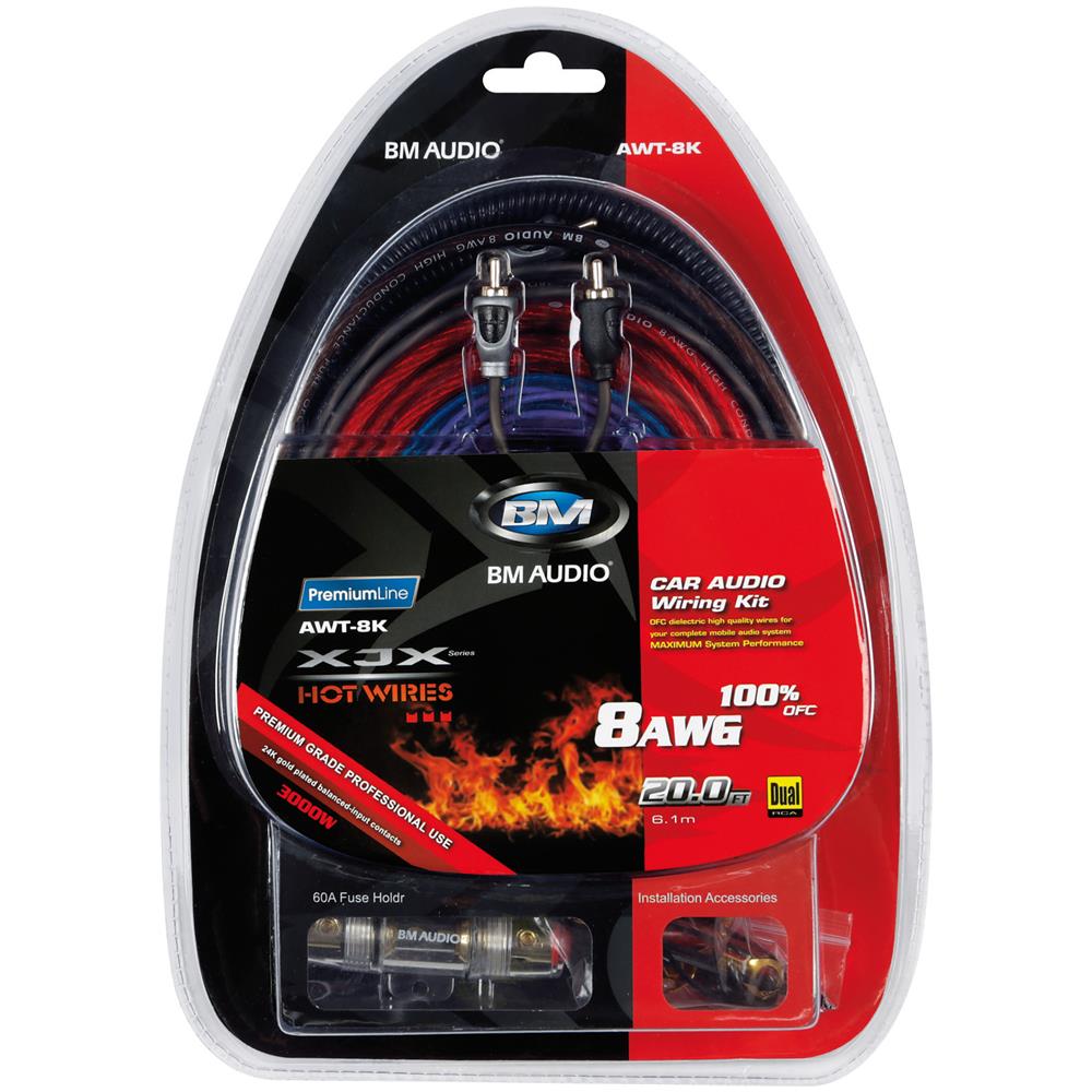 Set Cavi / accessori X Impianto Sonoro Awt-8k - Foto 2
