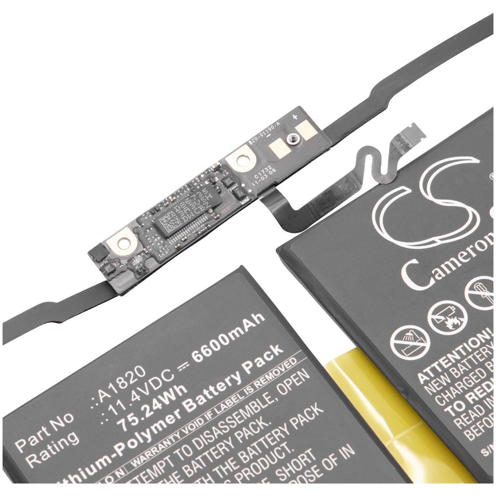 Li-poly Batteria 6600mah (11.4v) Per Laptop Notebook Come Apple 020-01728, A1820 - Foto 2