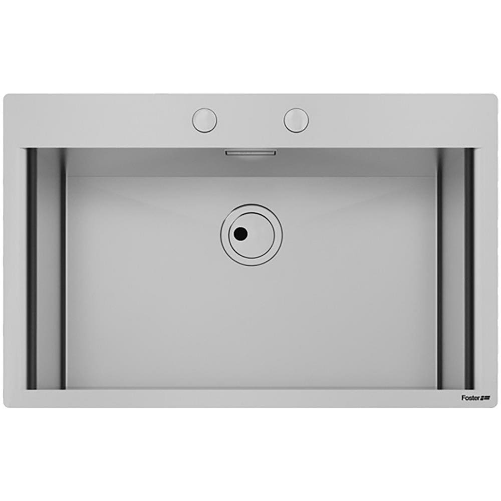 1412000 Lavello - 1 Vasca - Bordo Filotop - Per Installazione A Filo Piano (ft) O Per Incasso Sopratop (fts) - Foto 2