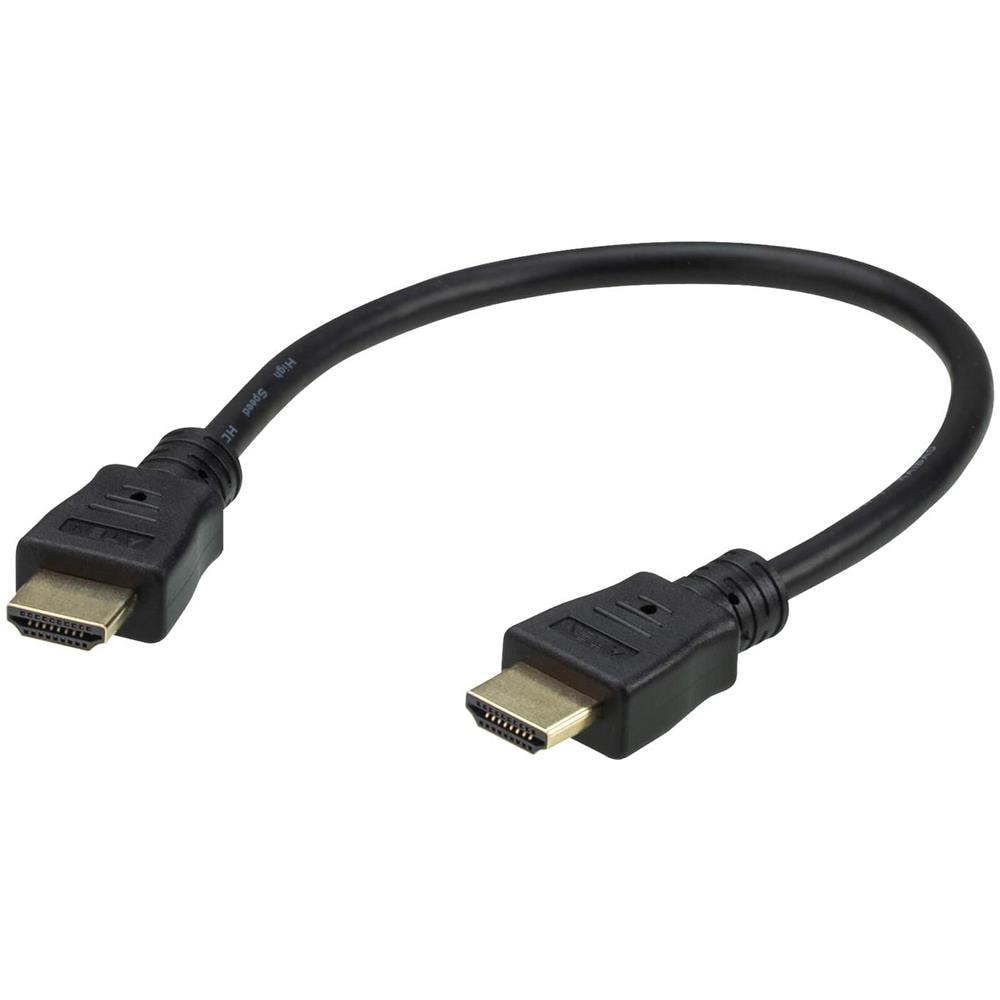 0.3m Hdmi 2.0 Cable M /m 30awg Black - Foto 2