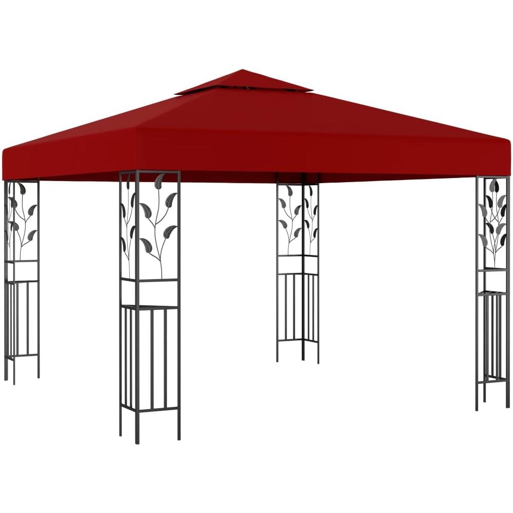 Gazebo 3x3 M Rosso Vino - Foto 1