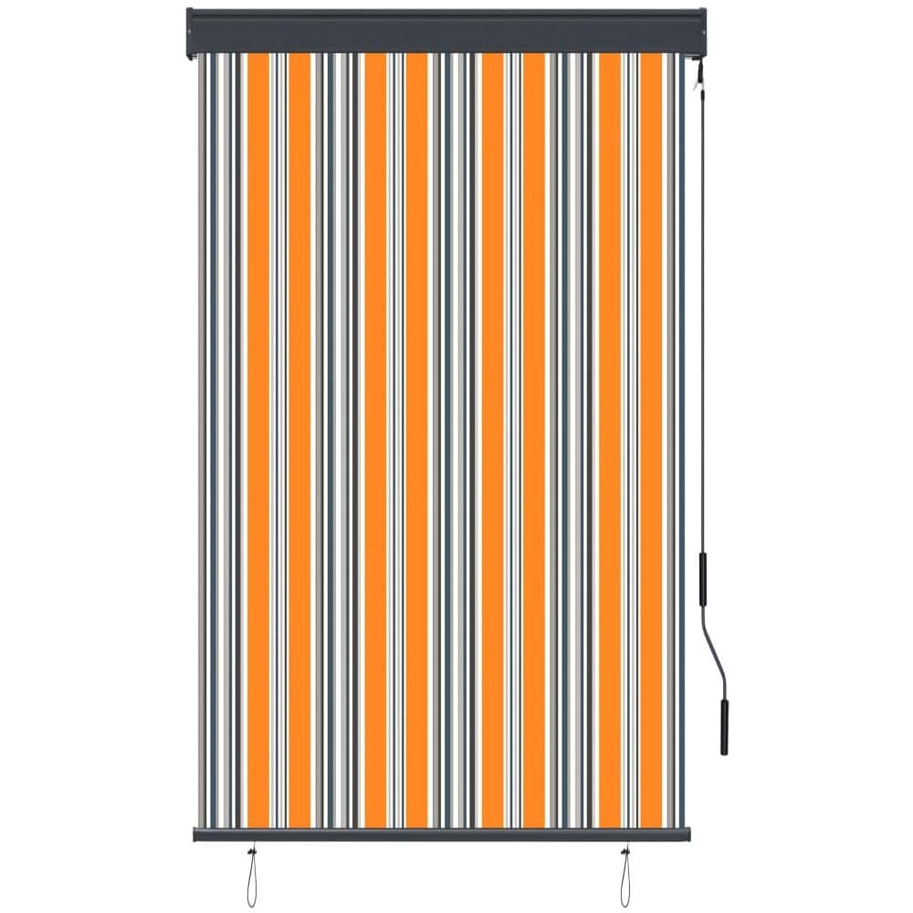 Tenda A Rullo Per Esterni 100x250 Cm Giallo E Blu - Foto 2