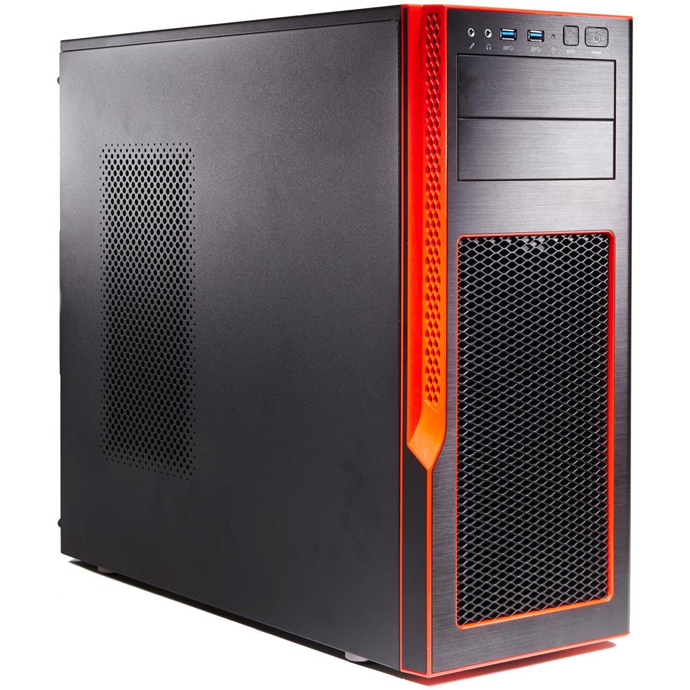 GS50-000R, Midi-Tower, PC, 2x 120 mm, 1x 120 mm, ATX, Micro-ATX, HDD, Potenza - Foto 1