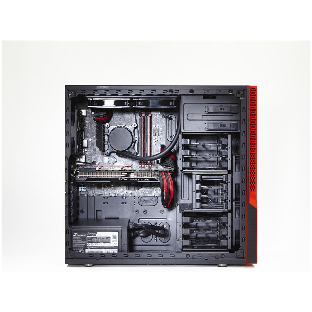 GS50-000R, Midi-Tower, PC, 2x 120 mm, 1x 120 mm, ATX, Micro-ATX, HDD, Potenza - Foto 2