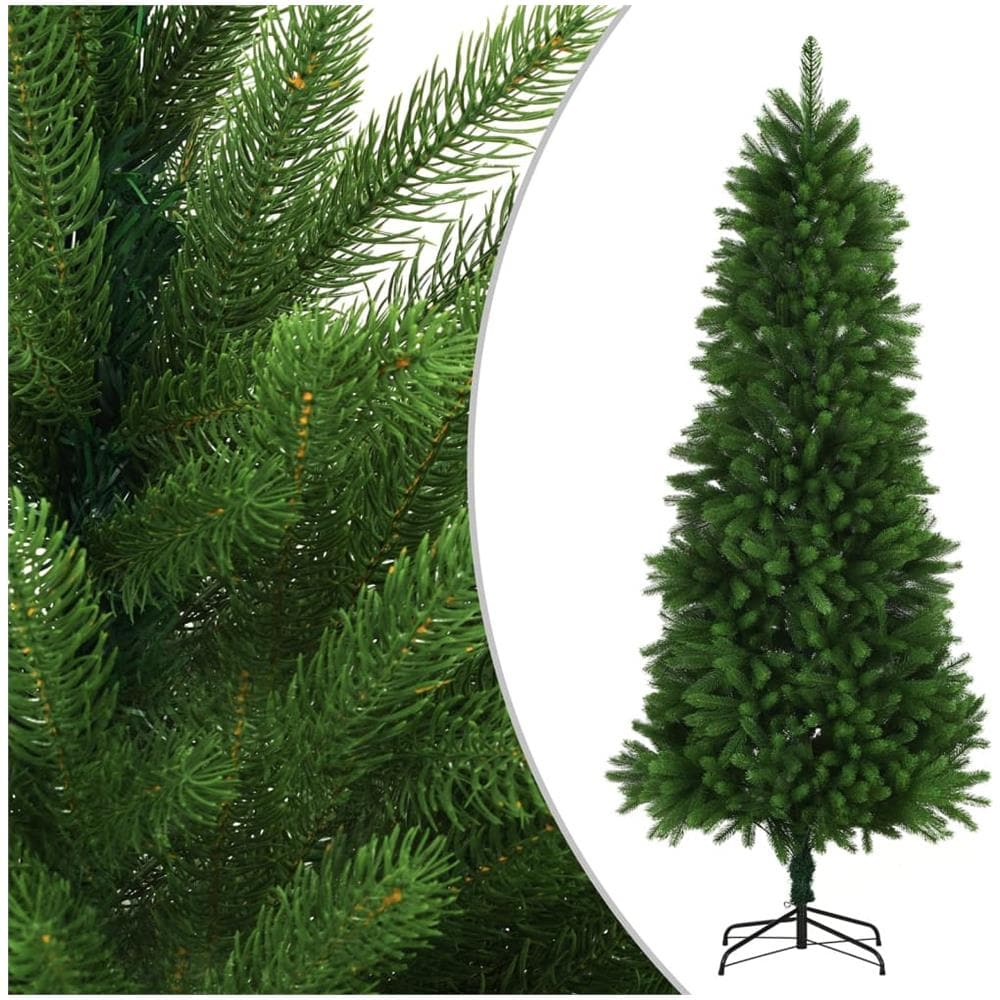 Set Albero Natale Artificiale LED e Palline 240 cm Verde - Foto 2