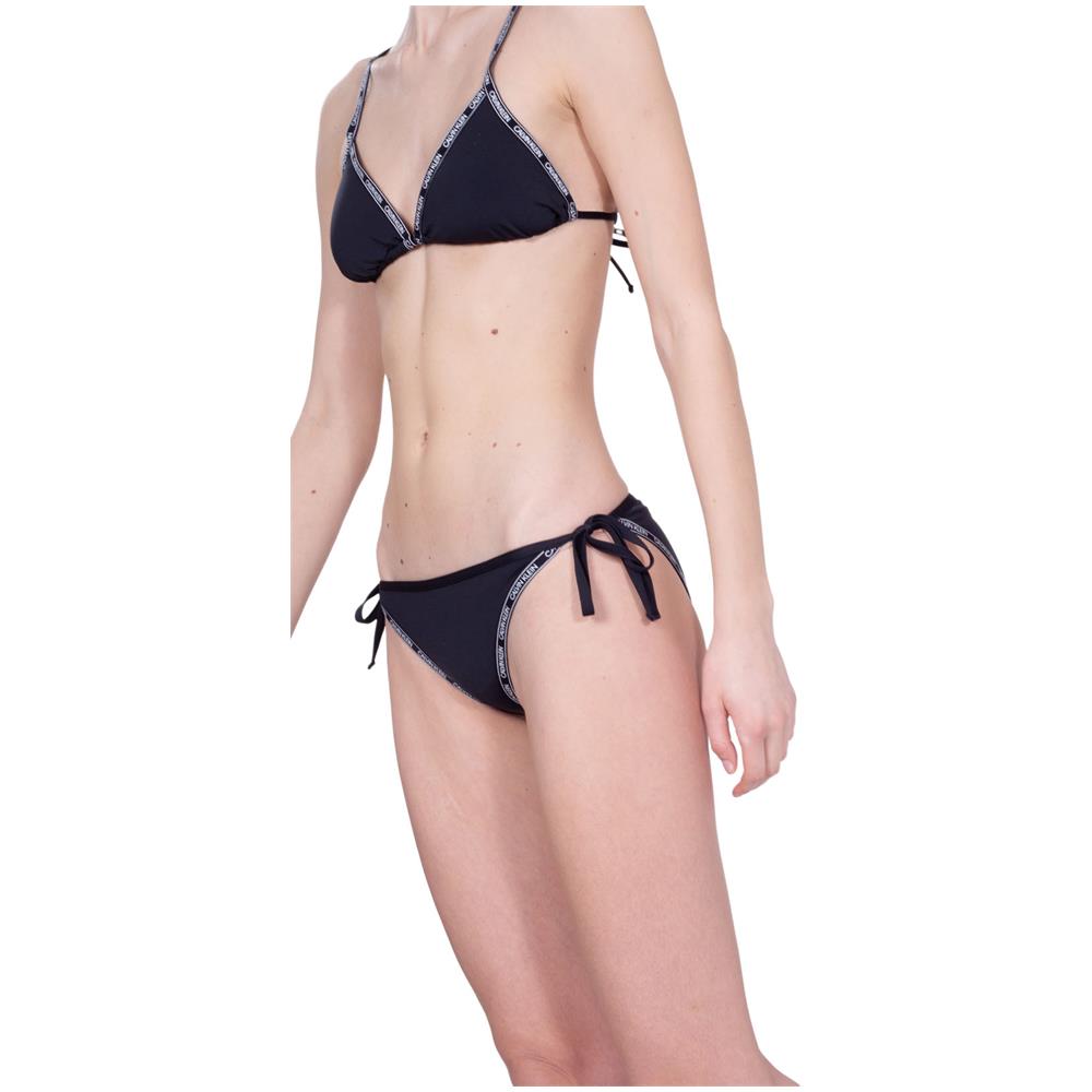 Calvin Klein - Top Bikini A Triangolo Con Logo - Foto 2