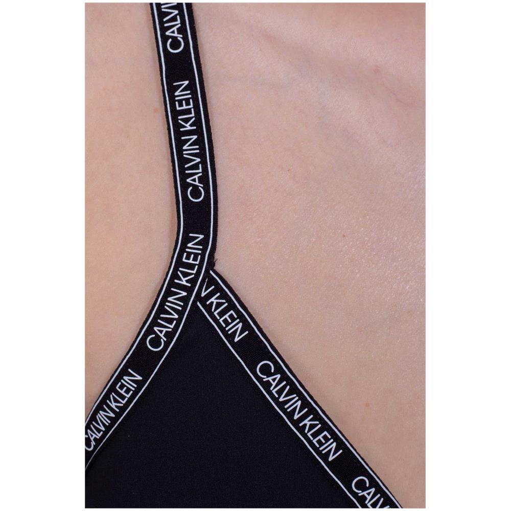 Calvin Klein - Top Bikini A Triangolo Con Logo - Foto 4