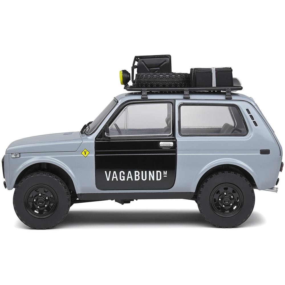 Lada Niva 1600 ''vlada'' 1980 Grey - Black 1:18 - Foto 1