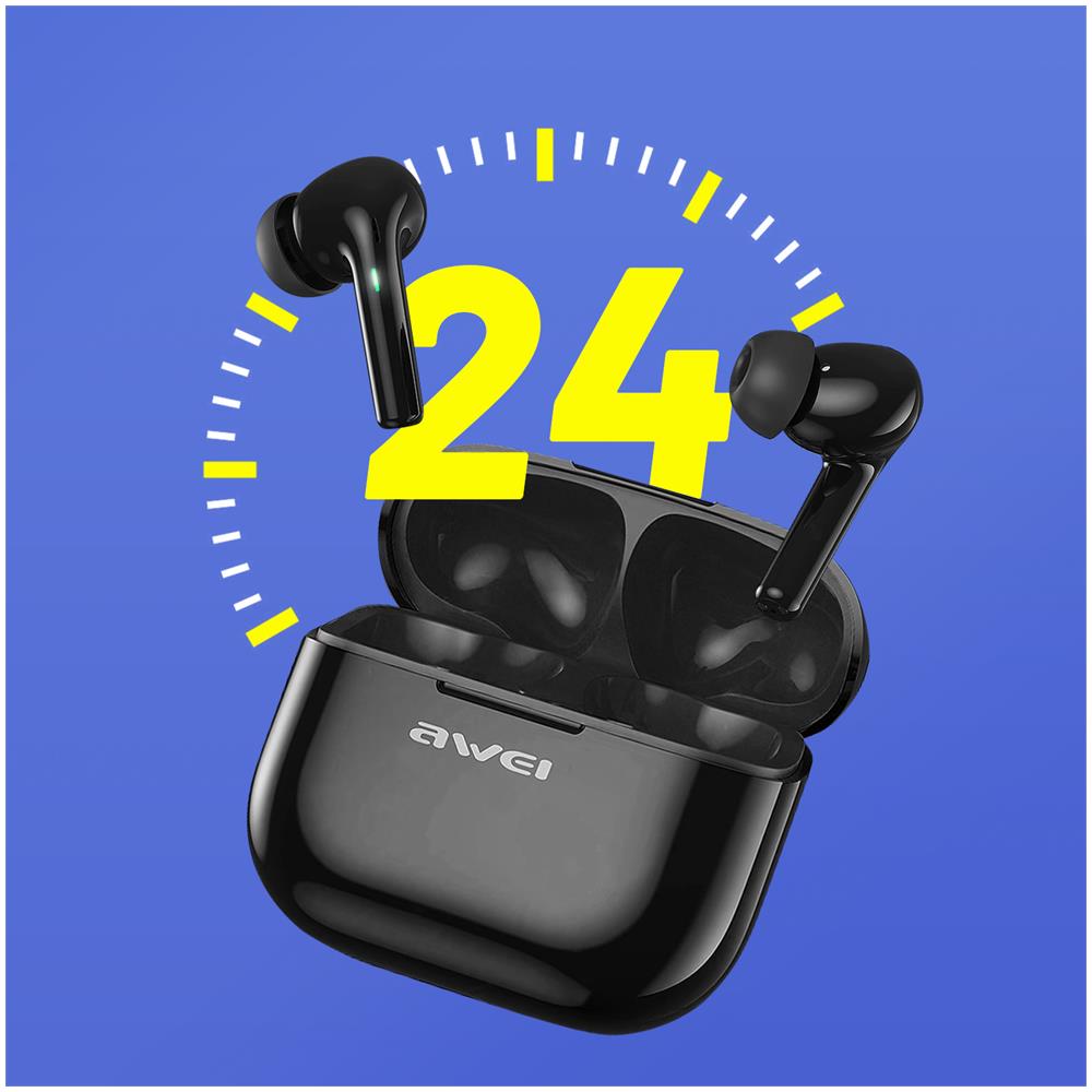 Auricolari Tws T1 Pro Bluetooth 5.3 Compatti Ricarica Rapida Ipx6 Nero - Foto 5