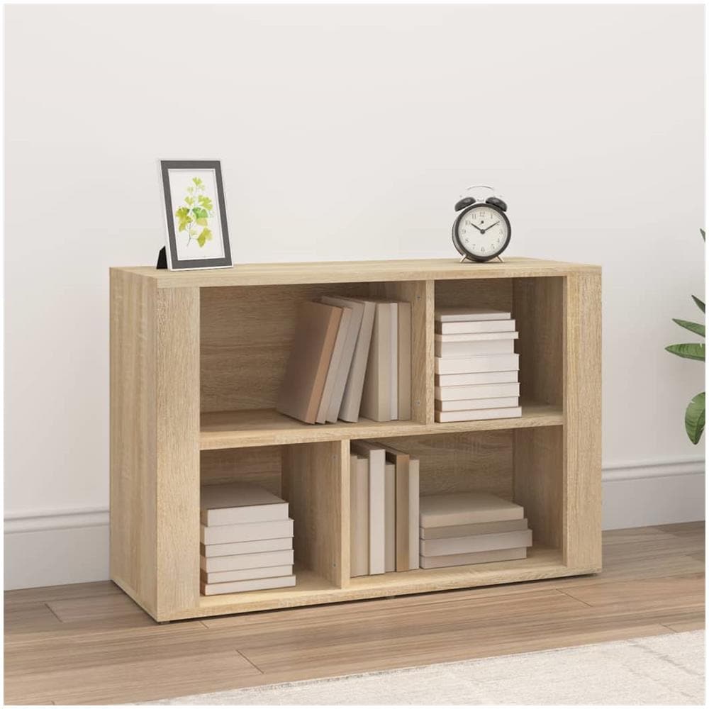 Credenza Rovere Sonoma 80x30x54 Cm In Legno Multistrato - Foto 1