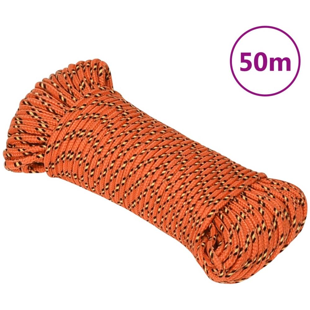 Corda Nautica Arancione 3 mm 50 m in Polipropilene - Foto 1