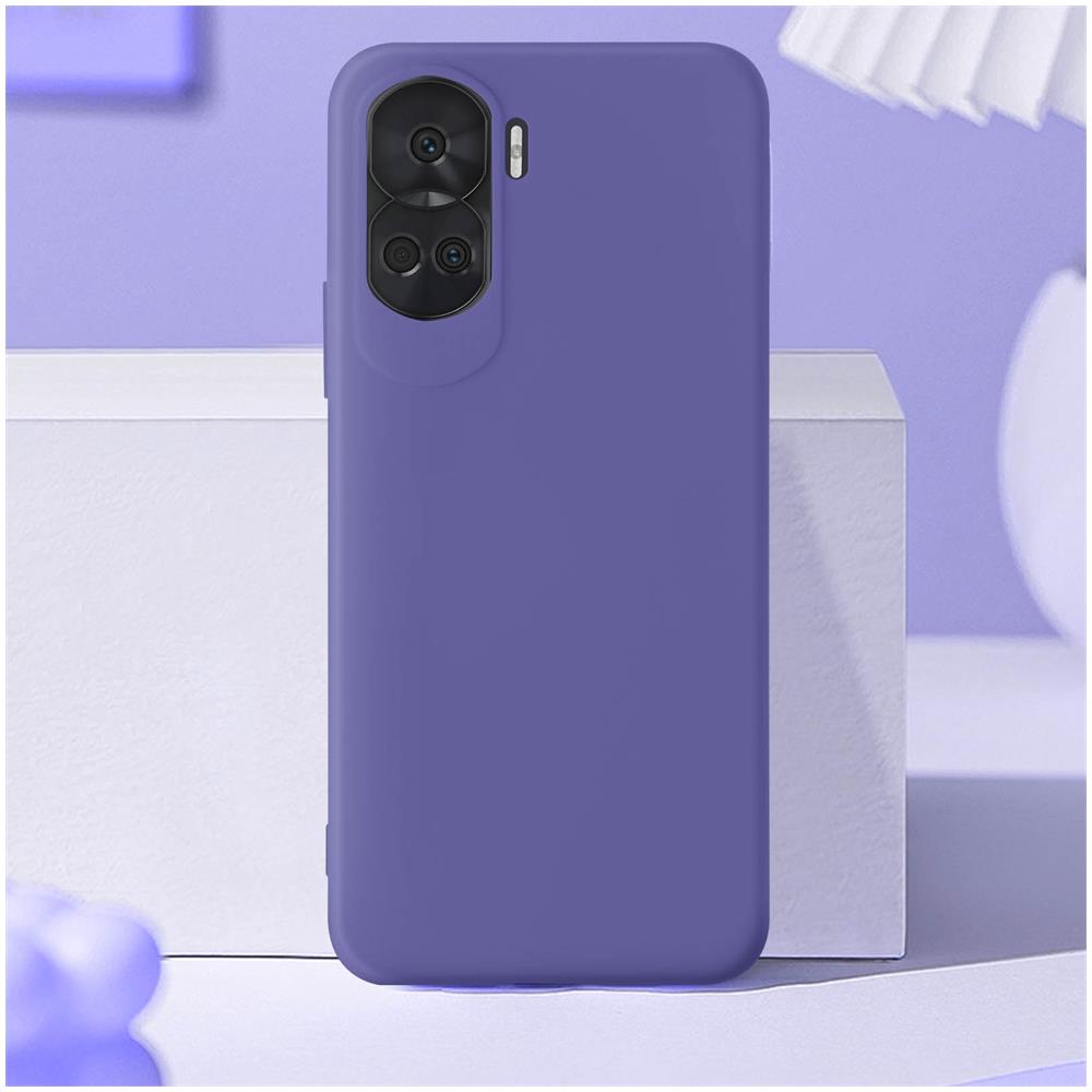 Cover Per Honor 90 Lite Semi-rigida Soft-touch Serie Fast Cover Viola - Foto 5