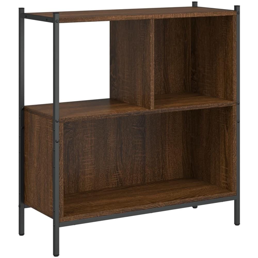 Libreria Rovere Marrone 72x28x77,5 Cm In Legno Multistrato - Foto 2