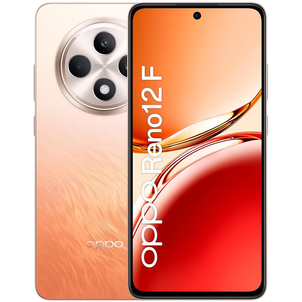 Reno12F 5G 256GB 8GB Ram Display 6.67” Amoled FHD+ Tripla fotocamera 50+8+2MP Selfie 32MP 5000mAh Amber Orange - Foto 1