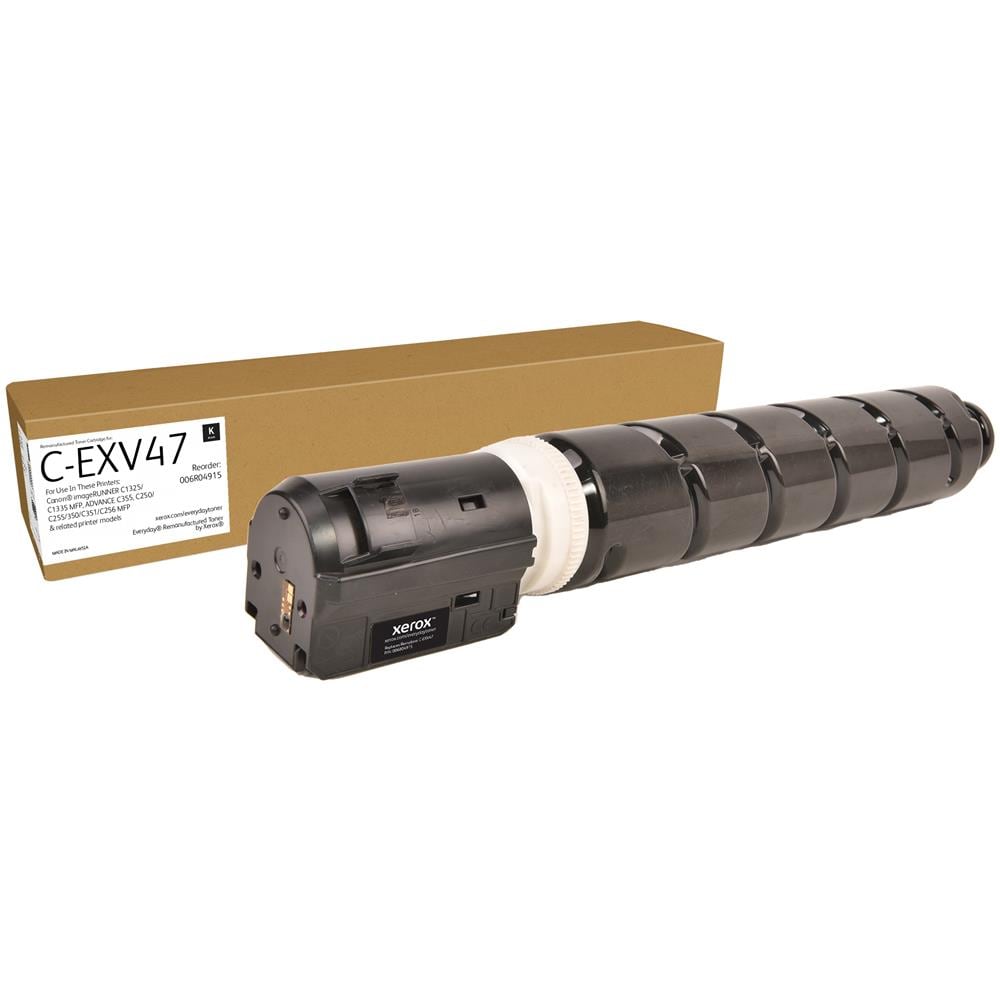 Everyday Rigenerato Toner rigenerato Everyday™ di Xerox Nero compatibile con Canon C-EXV47 (8516B002), Capacità standard - Foto 1