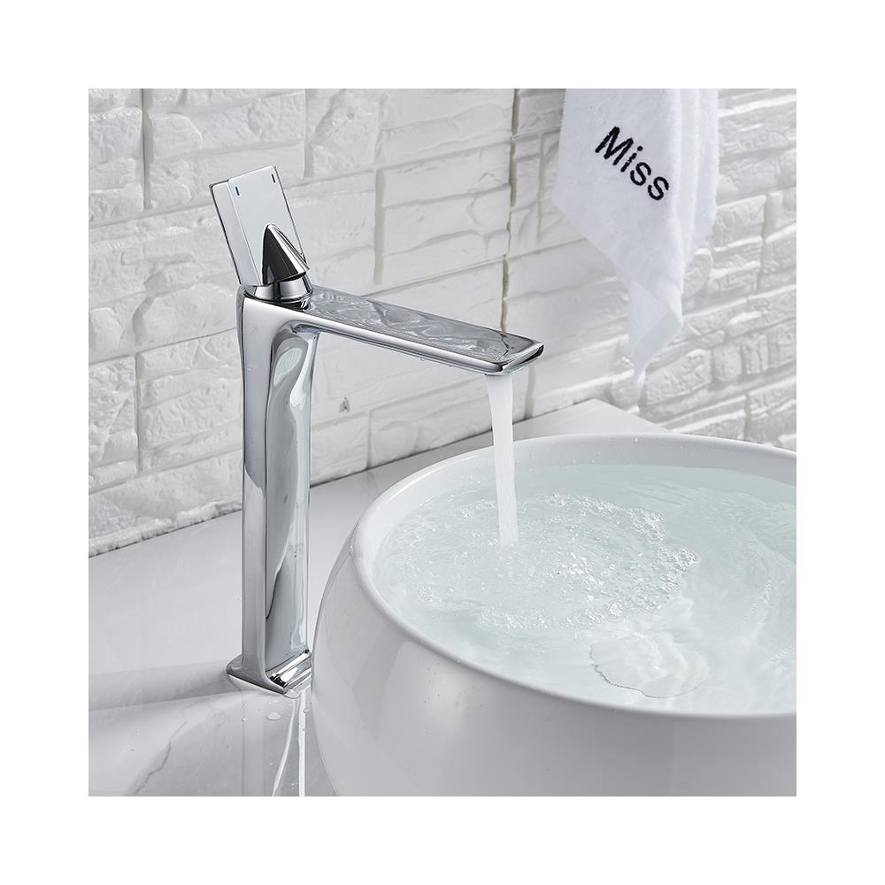 Rubinetto per lavabo da bagno, Blackswan, tipo M82, modello cromato, misura 32,7 cm - Foto 2