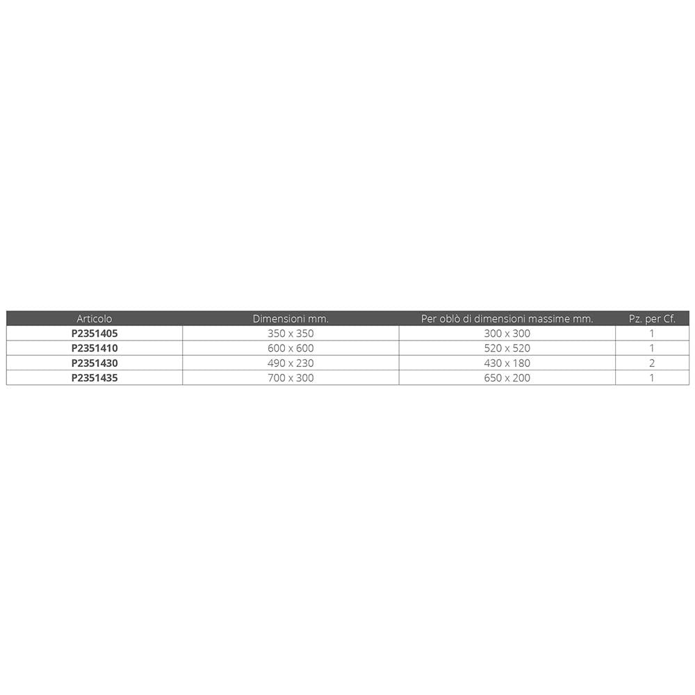Zanzariera Per Oblò Zanzariera Mm. 350x350 - Foto 2