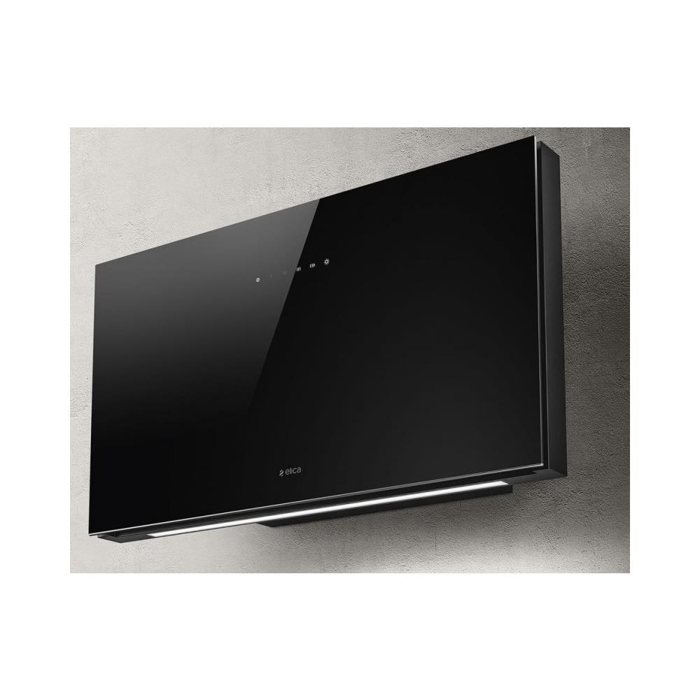 Cappa BL / F / 80 a Parete da 80 cm Filtrante Colore Nero - Foto 1