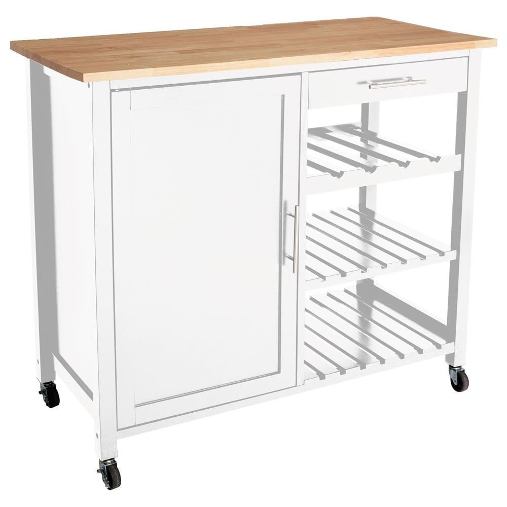 Carrello 3 ceste metallo nero 123 cm AYAPAL
