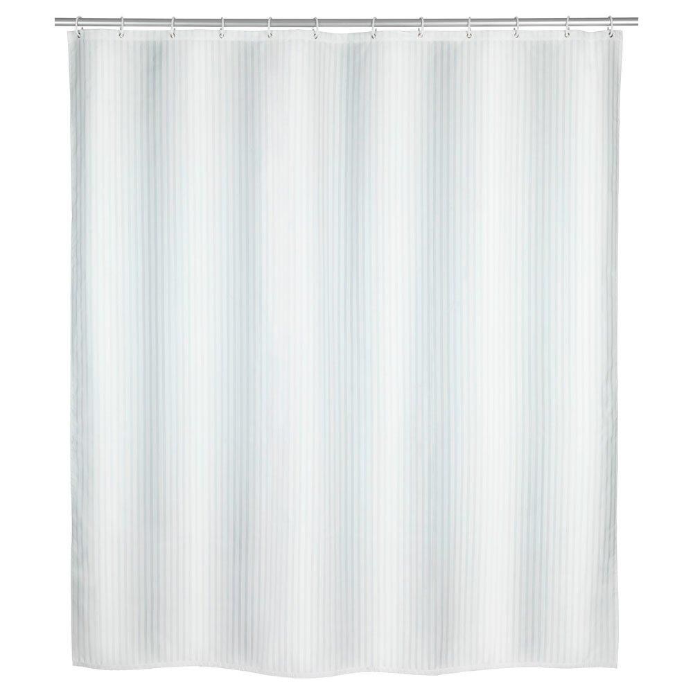 Tenda Da Doccia In Poliestere, Impermeabile, Con 12 Anelli Di Fissaggio, 200 X 180 Cm - Foto 1