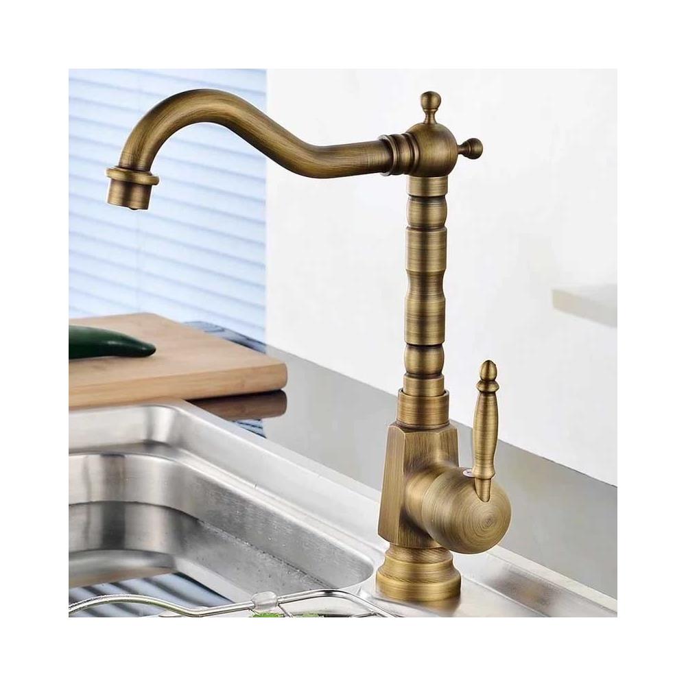 Rubinetto Da Lavabo Bona Old Gold High - Foto 2