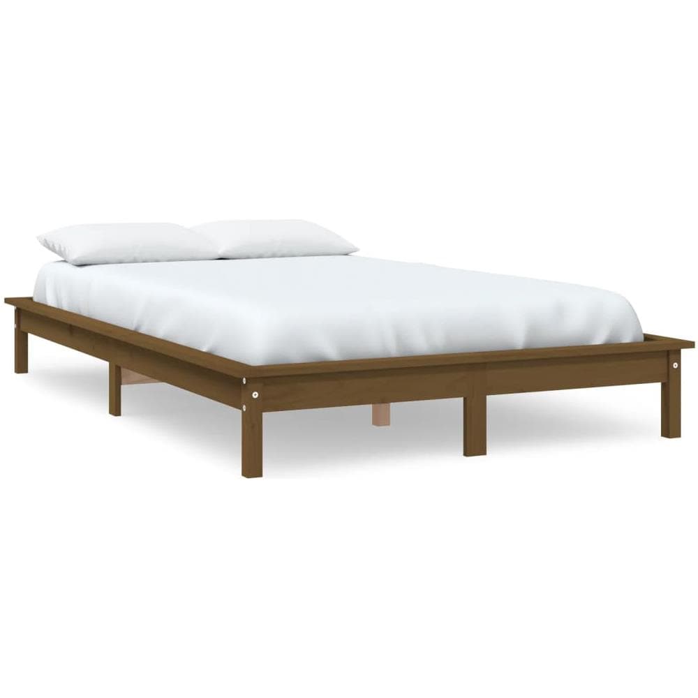 Giroletto Miele 180x200 cm Super King Legno Massello di Pino - Foto 1