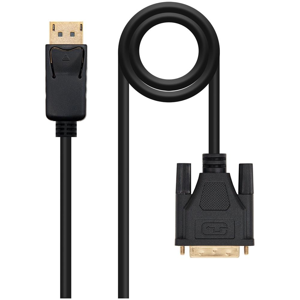 10.15.4502 cavo e adattatore video 2 m DisplayPort DVI Nero - Foto 1