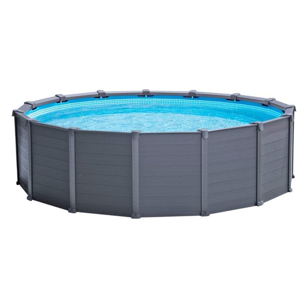 Piscina Graphite con Pompa a Sabbia Dimensioni 478 x 124 cm - Foto 11