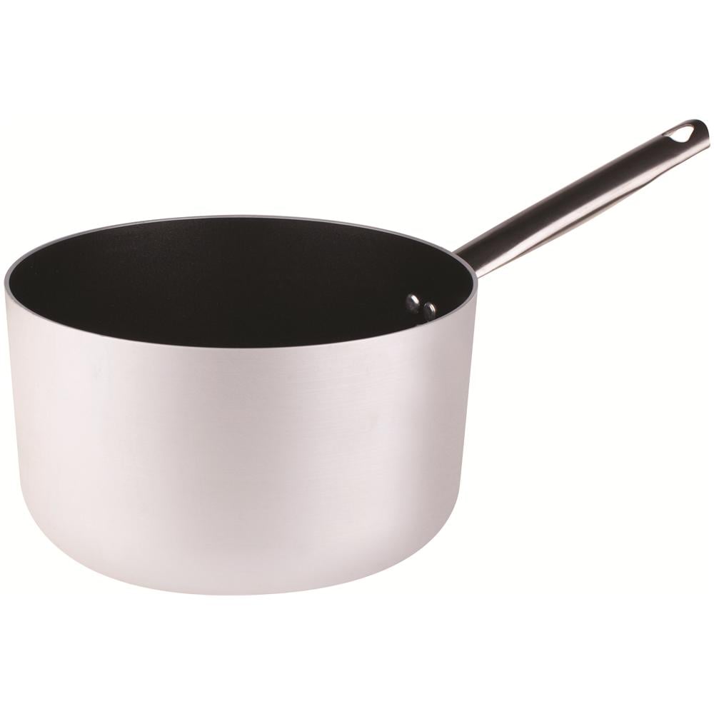 Casseruola Alta 1 Manico Diametro 24 cm - Linea Alluminio Platinum 3 mm - Foto 1