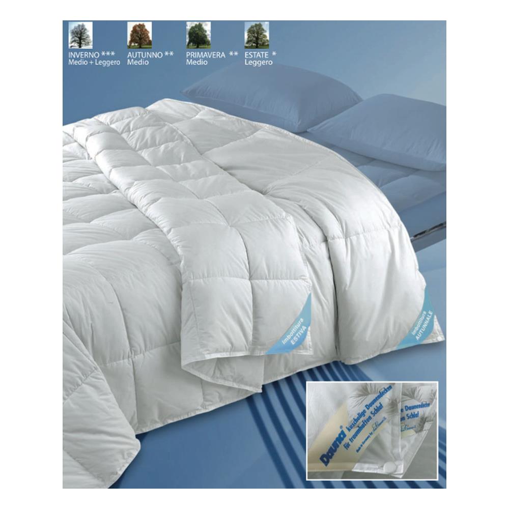 Piumino D''Oca 4 Stagioni Mod Londra 95% Piumino D''Oca 5% Piumette D''Oca Matrimoniale 4 Stagioni - Foto 1