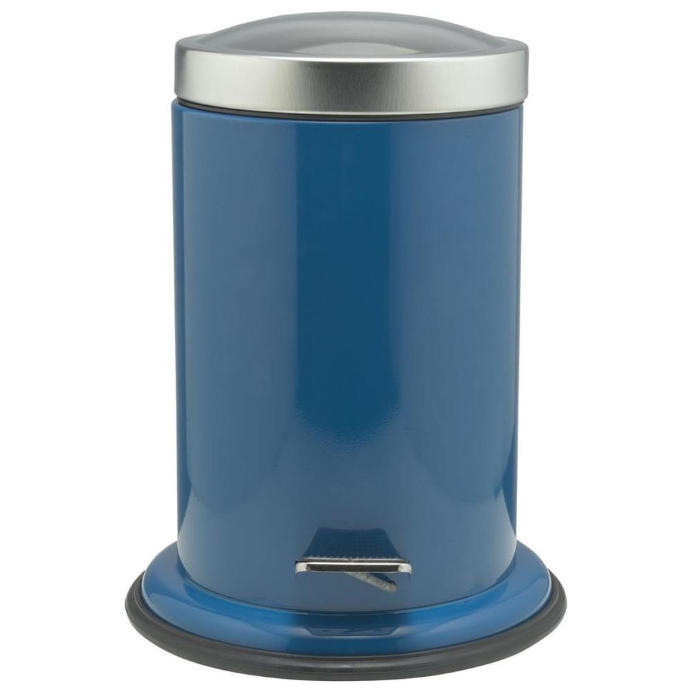 Cestino Con Pedale Acero Blu 3 L 361732424 - Foto 1