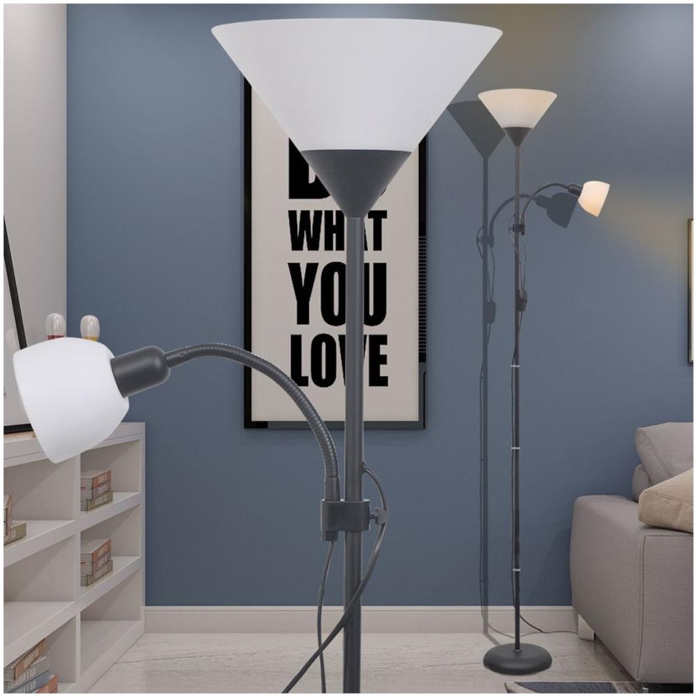 Lampada Da Terra Grigia - Foto 2