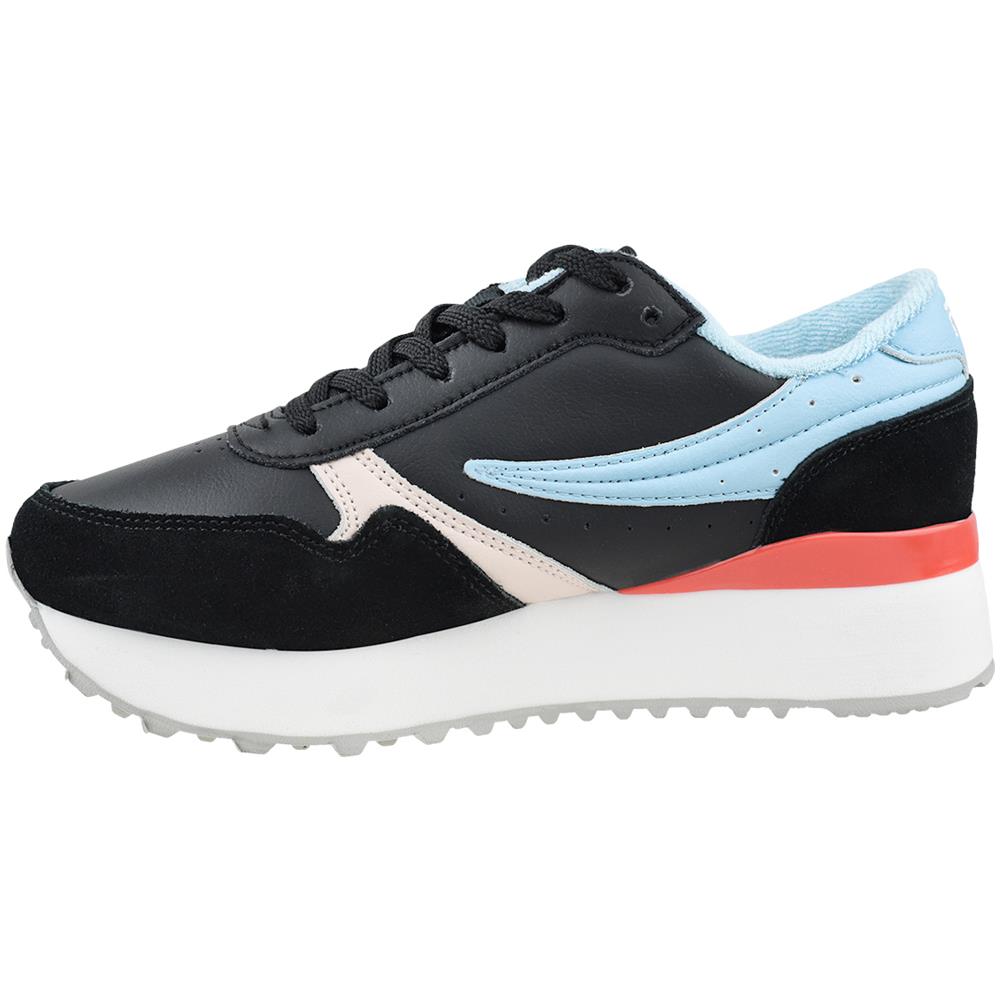 Fila - Orbit Zeppa Cb Wmn 1010897-14a, Donna, Nero, Sneakers, Numero: 40 Eu  - ePRICE